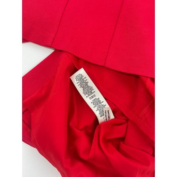 Eliza J Red Fitted Dress (B14#8) - Picture 8 of 10